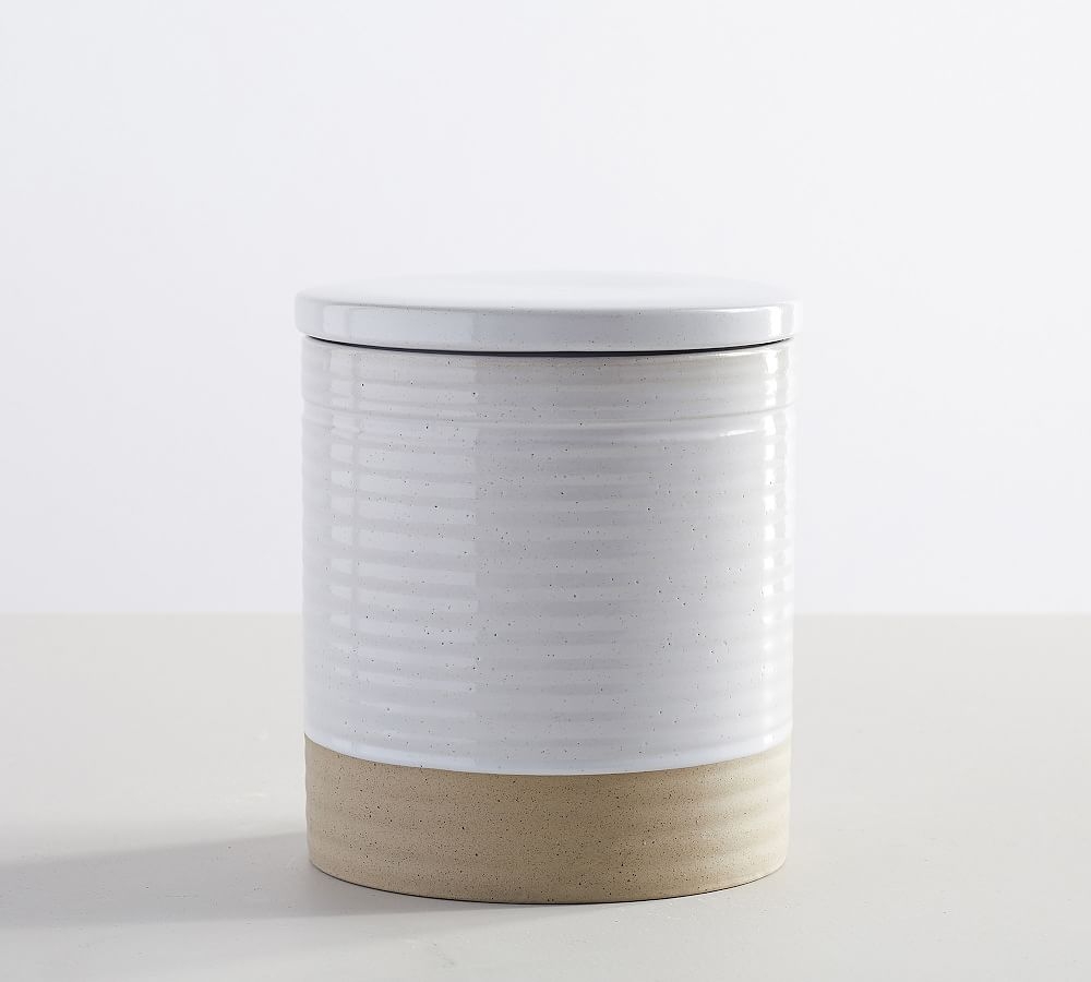 Quinn Stoneware Canister, Large - Image 0