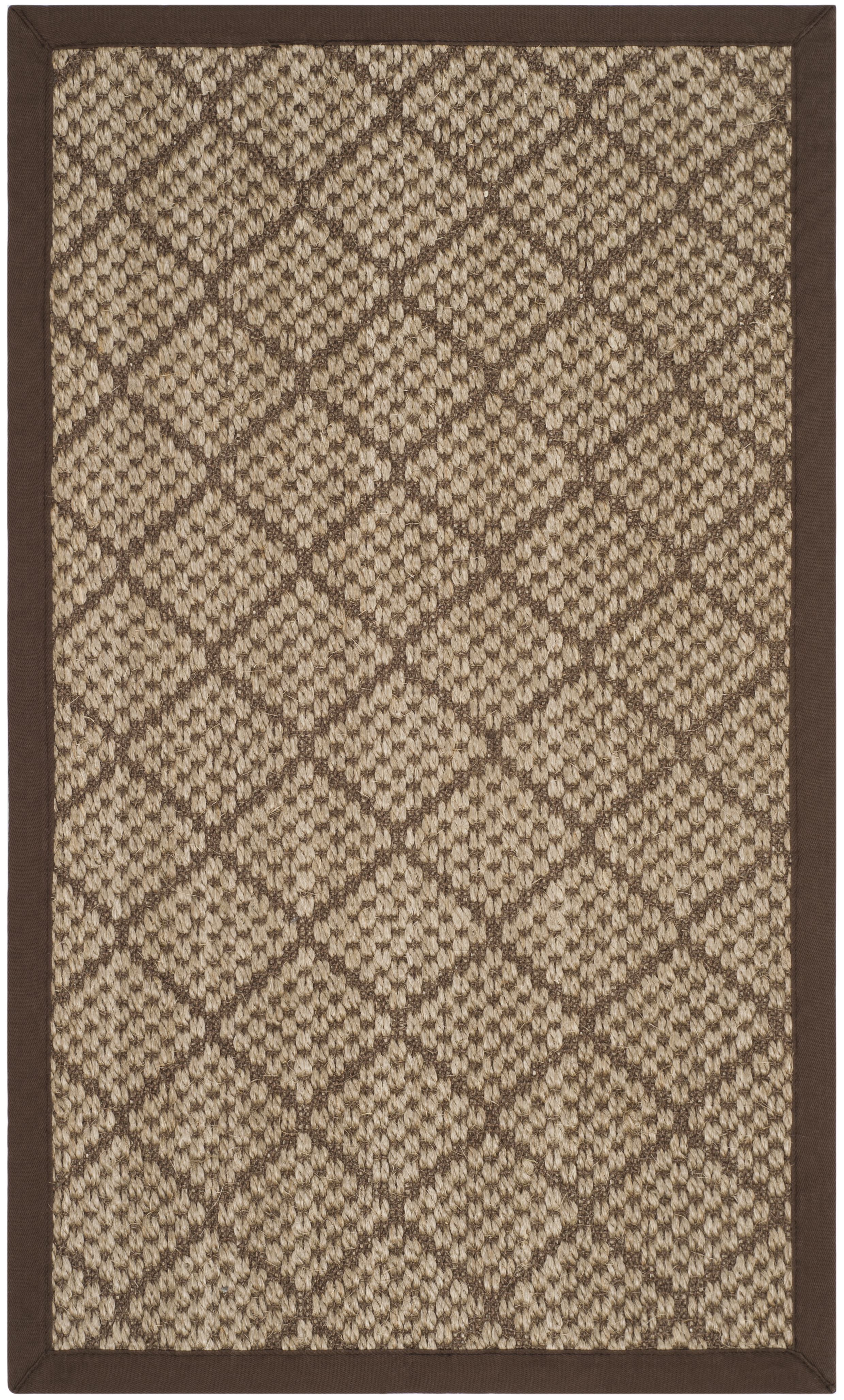 Arlo Home Woven Area Rug, NF155A, Natural/Brown,  3' X 5' - Image 0