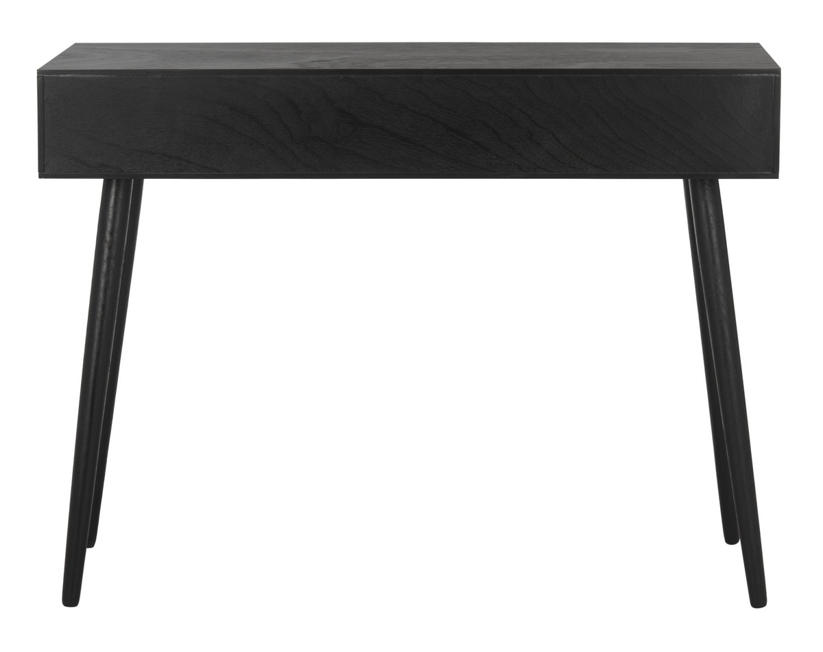 Albus 3 Drawer Console Table - Black - Arlo Home - Image 6
