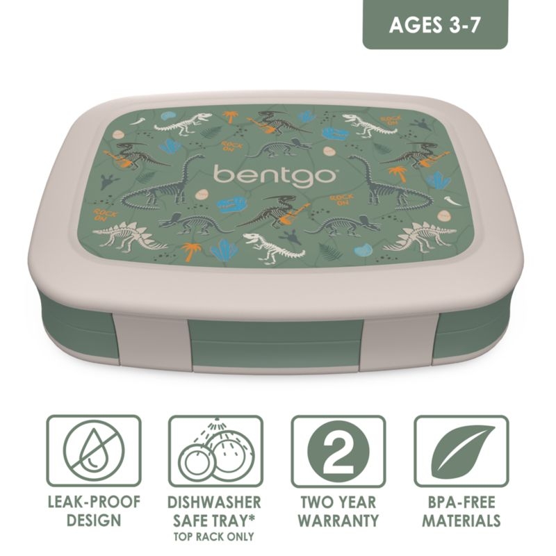 Bentgo ® Dino Fossils Kids Bento Lunch Box - Image 1