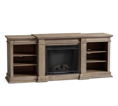 Lorraine Electric Fireplace, Gray Wash - Image 2