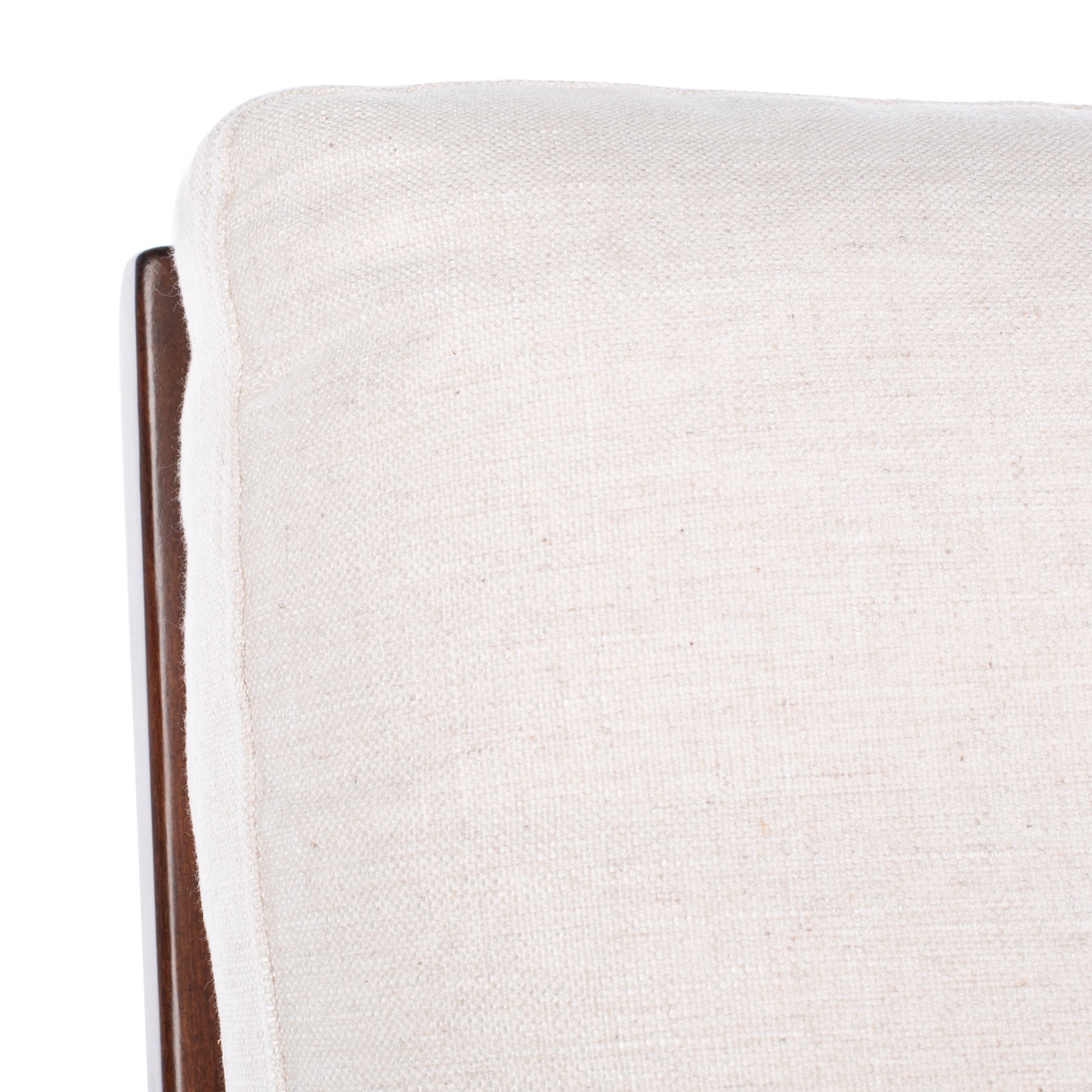 Moretti Wood Frame Accent Chair - Oatmeal - Safavieh - Image 7