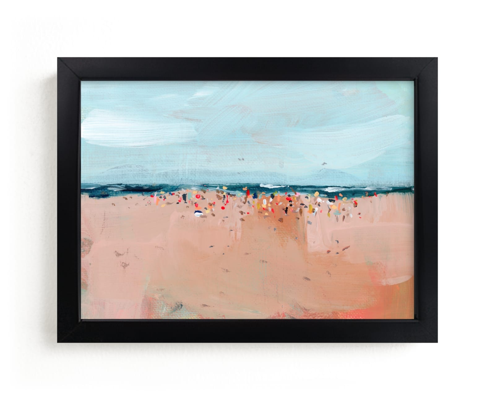 Busy Beach Limited Edition Fine Art Print 2 - Image 0