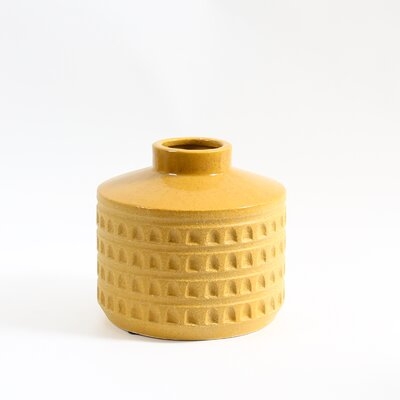 Yellow Ceramic Table Vase - Image 0