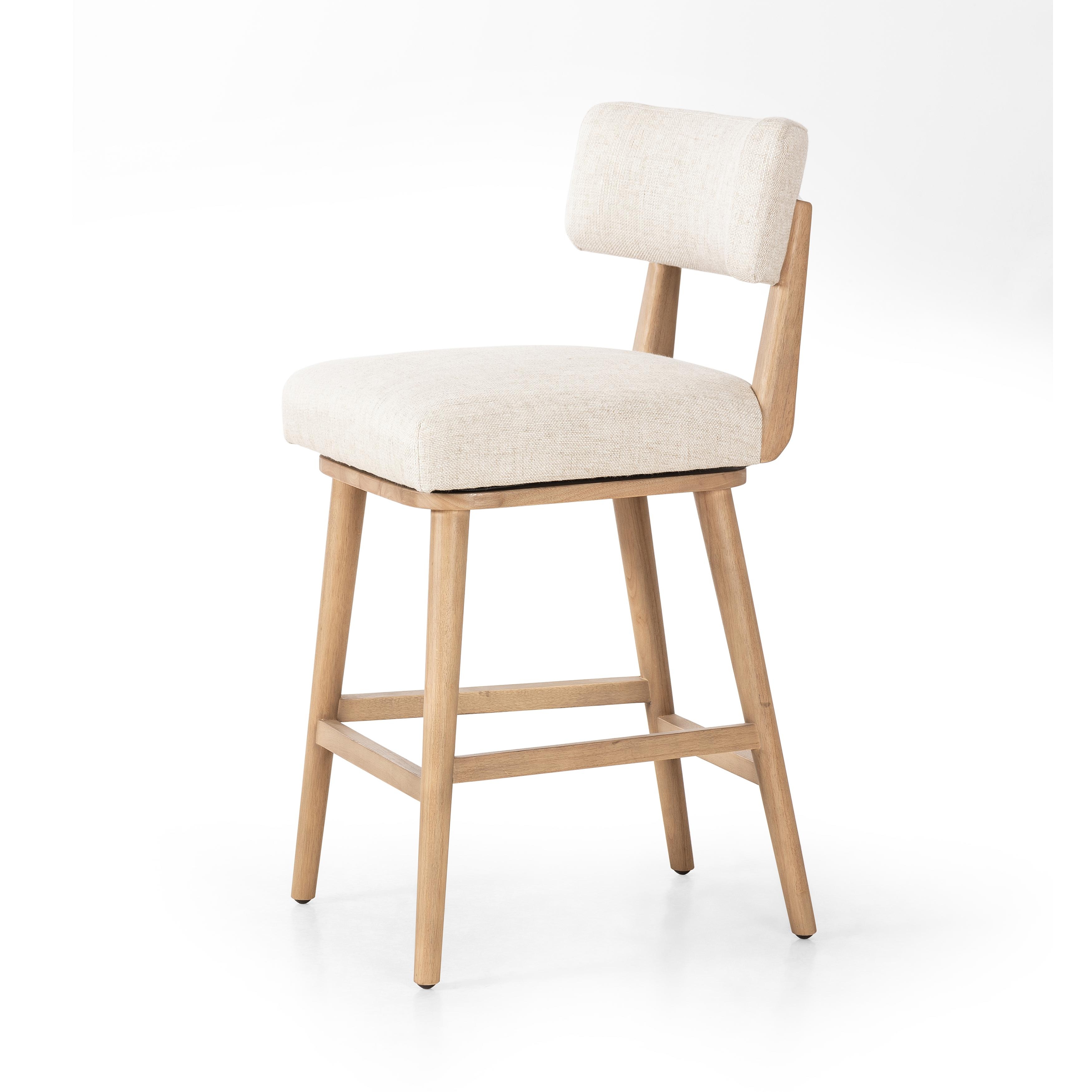 Cardell Swivel Stool-Essnc Ntrl-Counter - Image 2