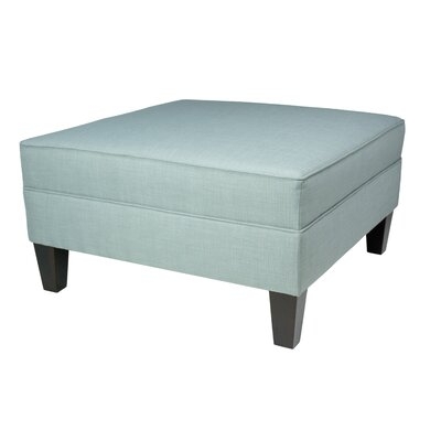 Kwong 34" Square Cocktail Storage Ottoman - Image 0