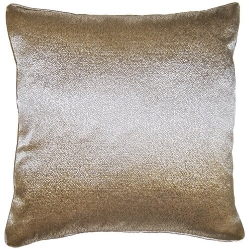 Square Feathers Quartz Stars Pillow Size: 22" x 22" - Image 0
