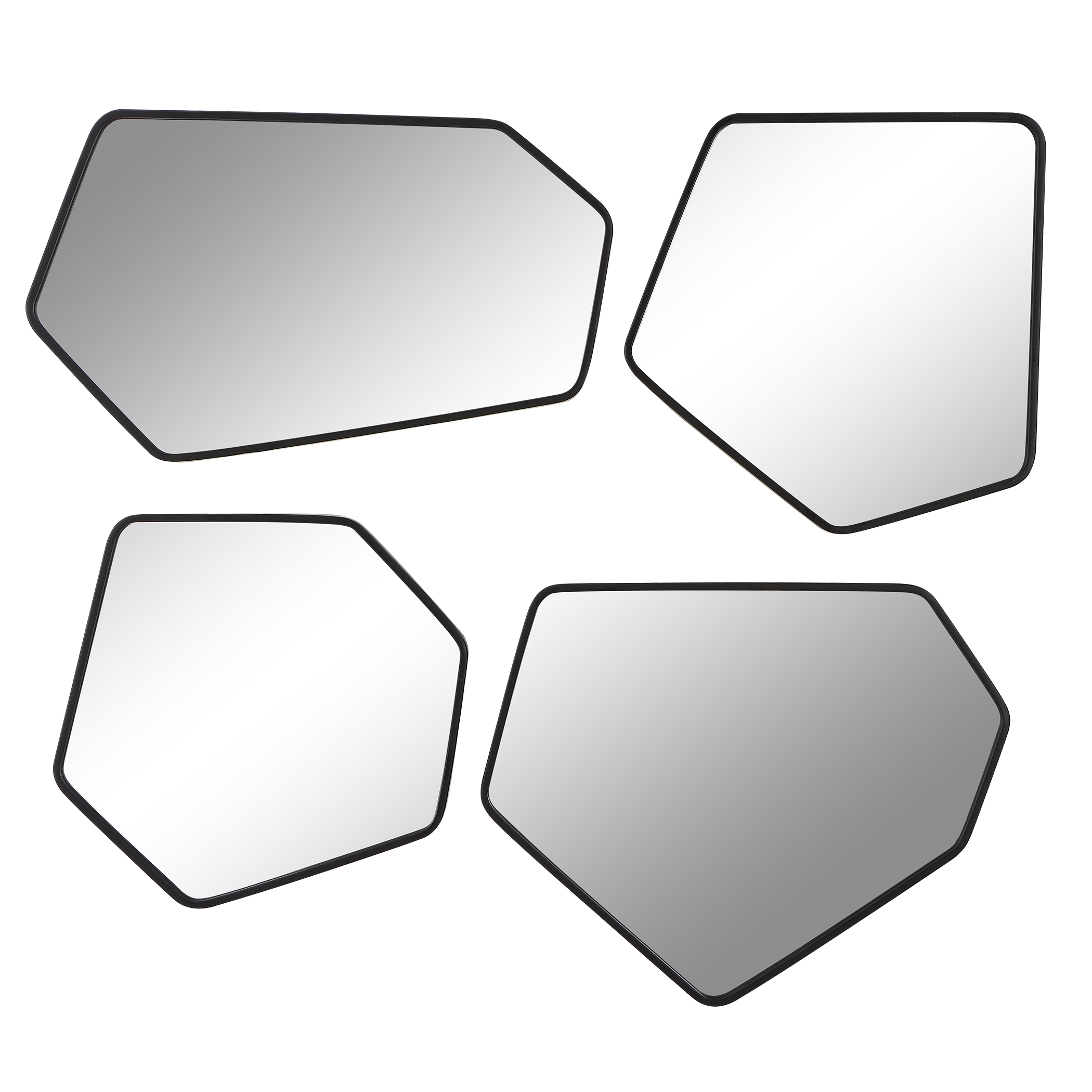 Linneah Black Mirrors Set/4 - Image 5