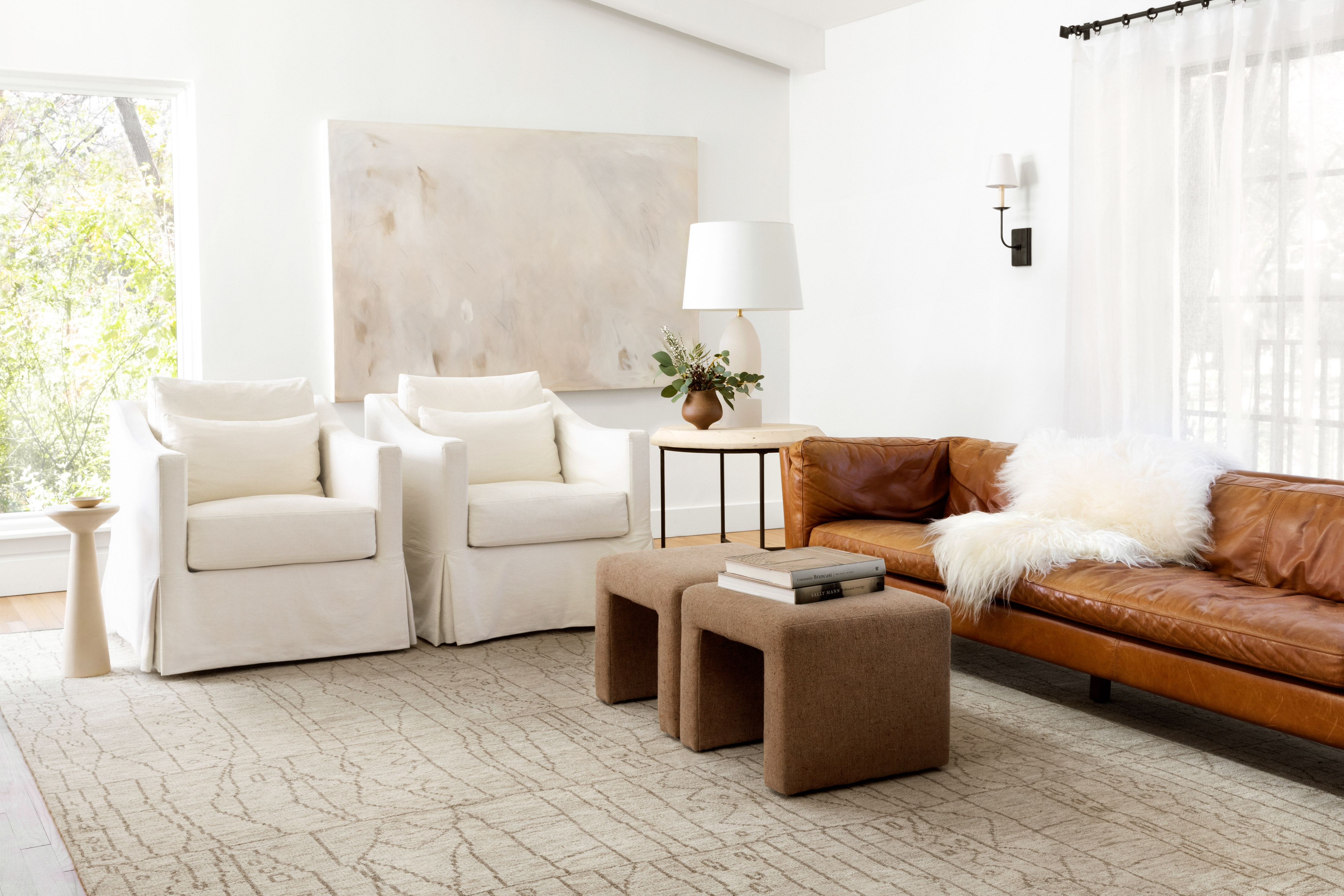 Loloi Odyssey Sand / Taupe 18" x 18" Sample - Image 3