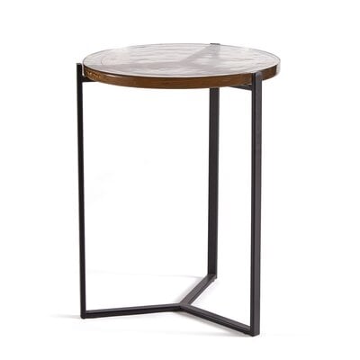 Trieste Glass Top Frame End Table - Image 0