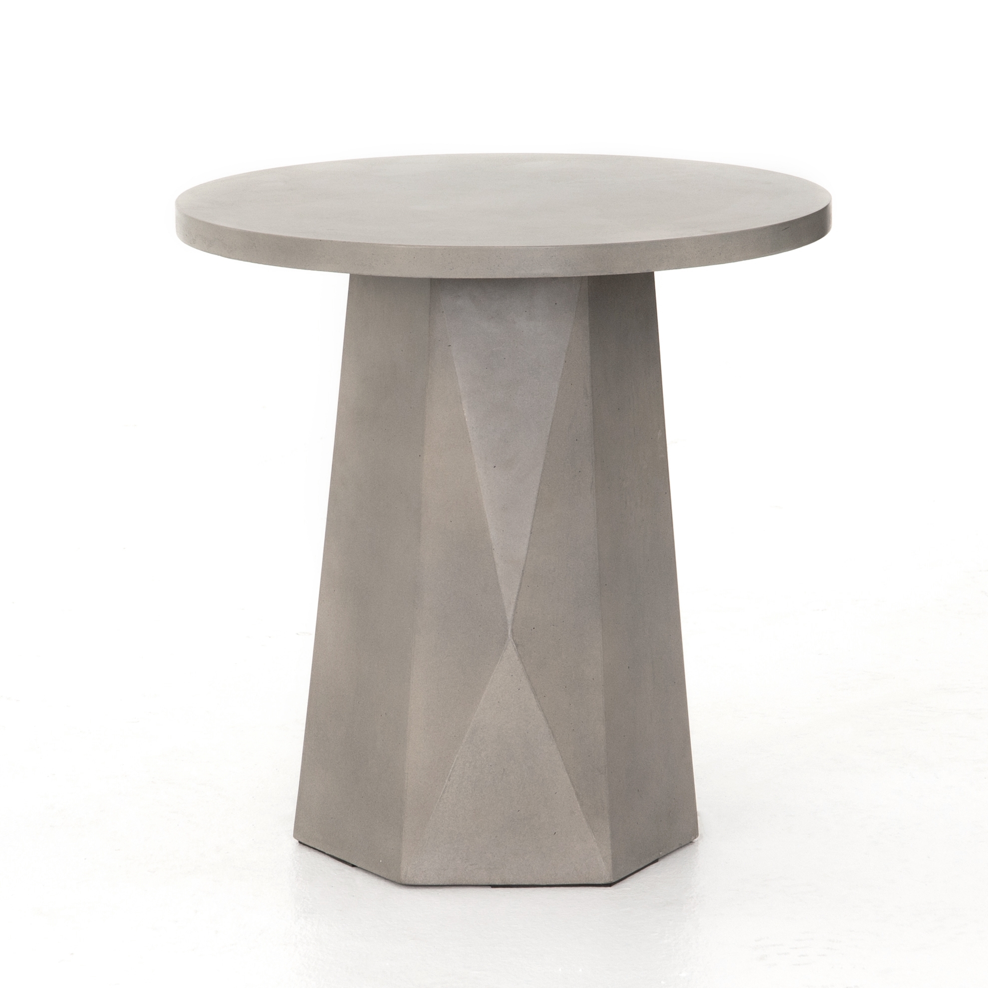 Bowman Outdoor End Table - Grey Concrete - Image 3