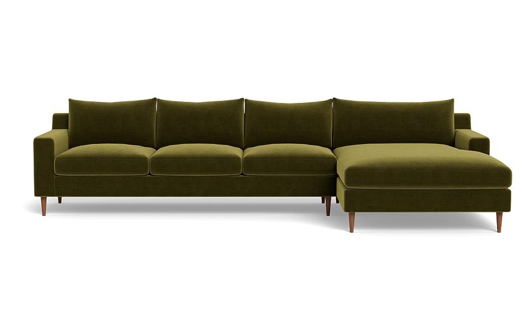 Sloan 4-Seat Right Chaise Sectional - Image 0