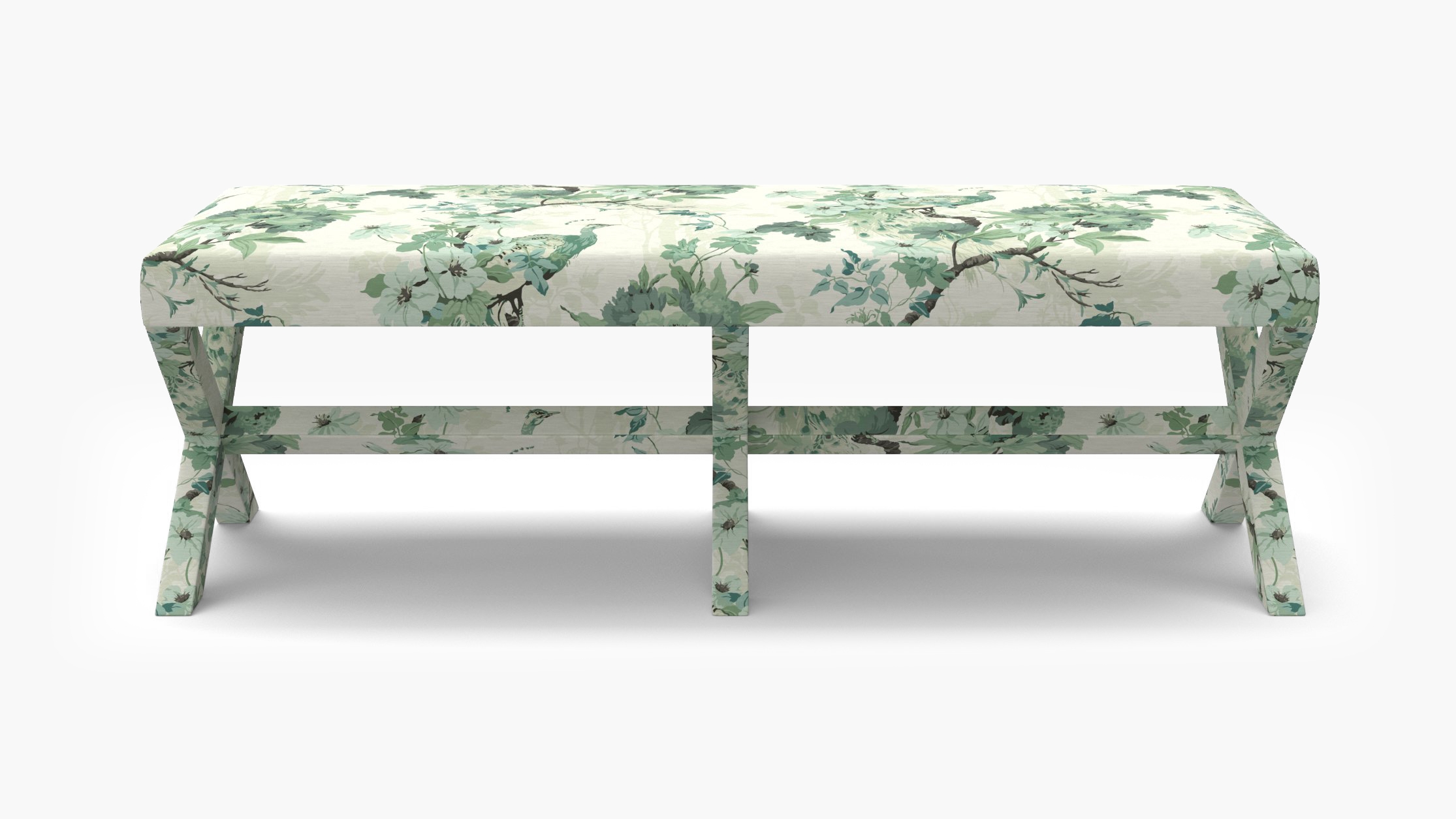 Double X Bench, Jade Peacock Park - Image 0