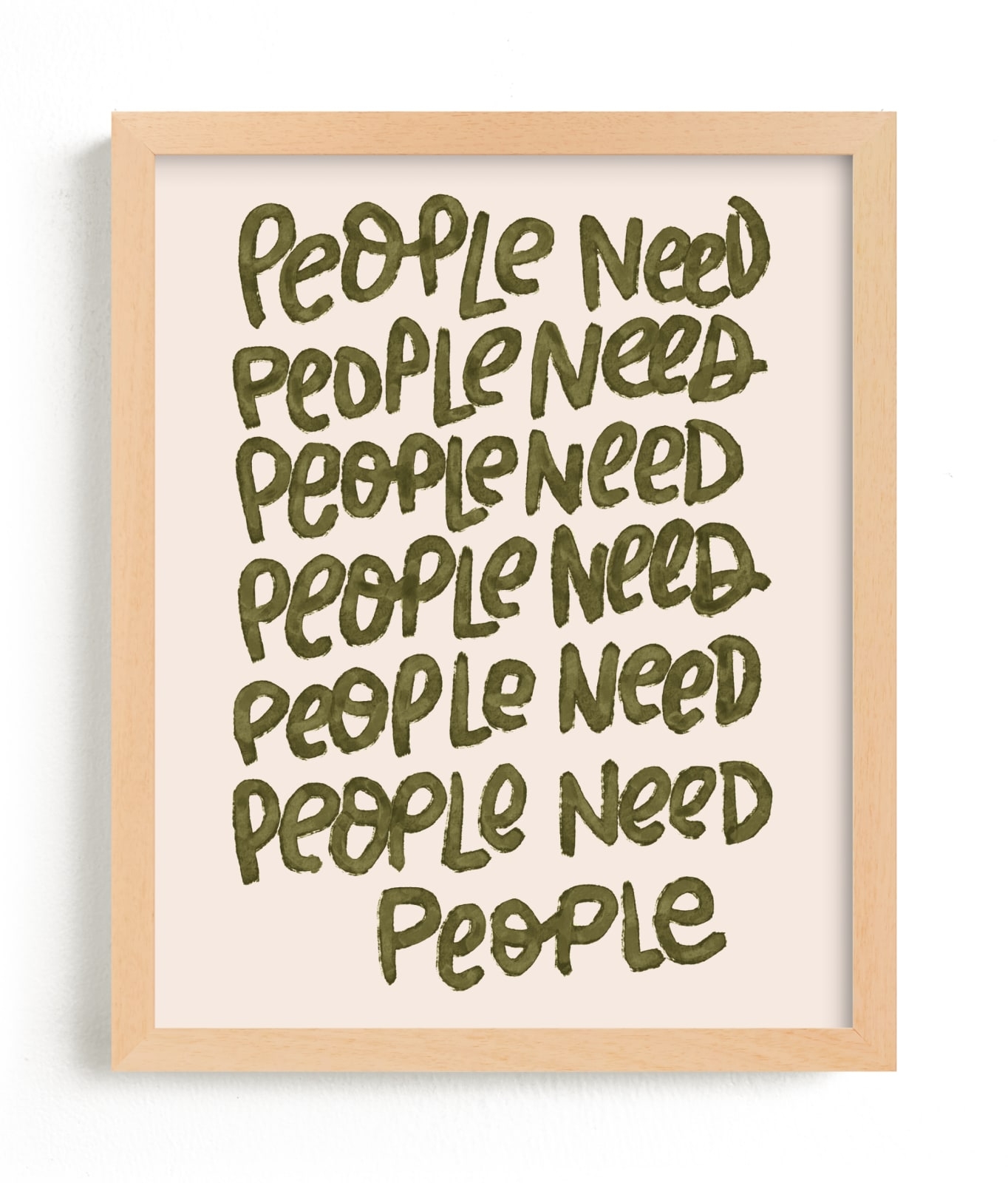 People Need People Limited Edition Fine Art Print 2 - Image 0