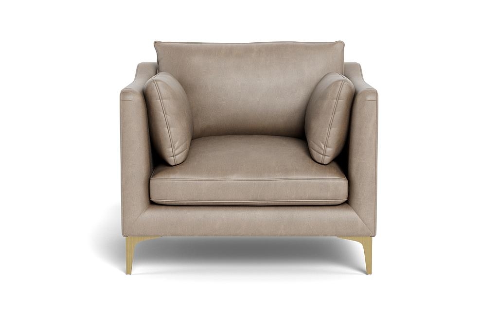 Caitlin Leather Accent Chair by The EverygirlÃ?Â® - Image 0