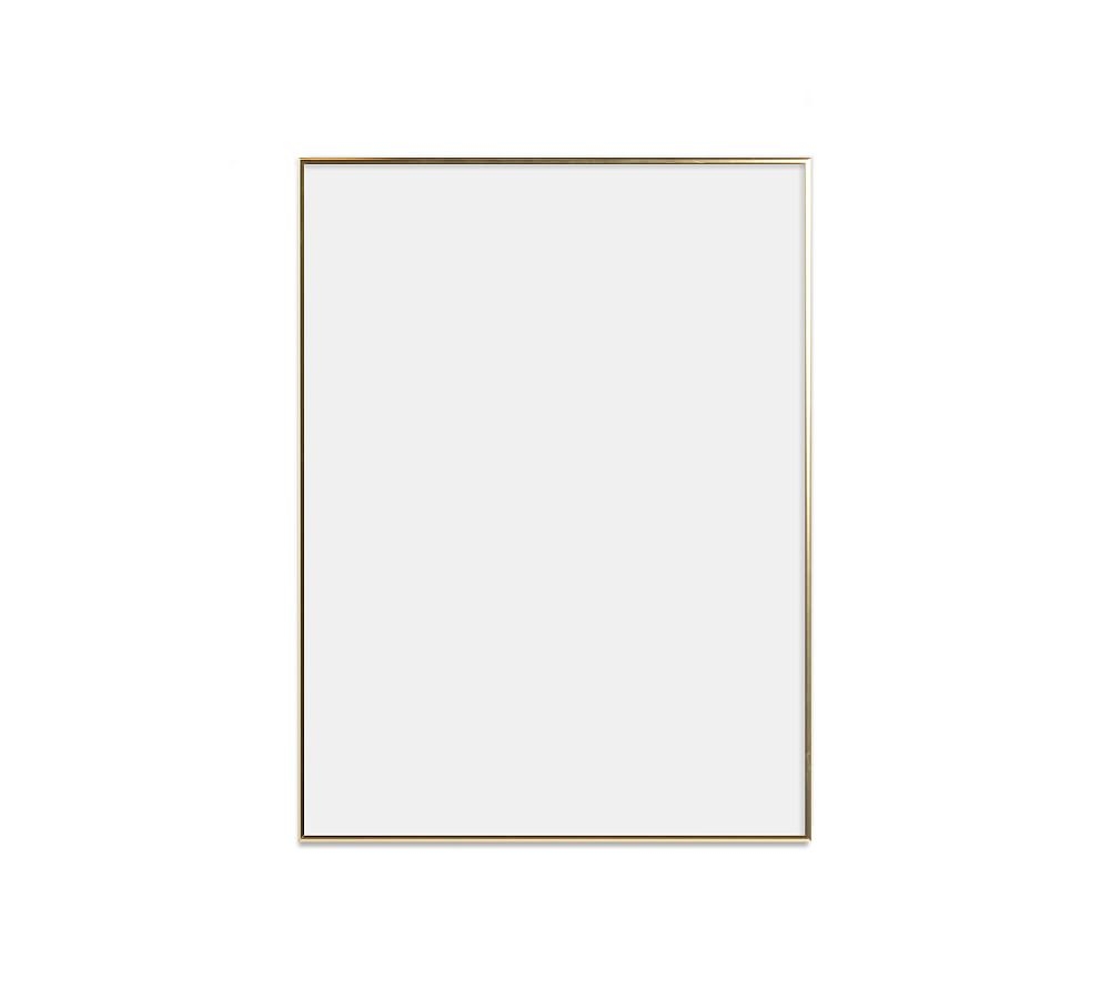 Thin Metal Gallery Frame, No Mat, 18x24 - Bright Gold - Image 0