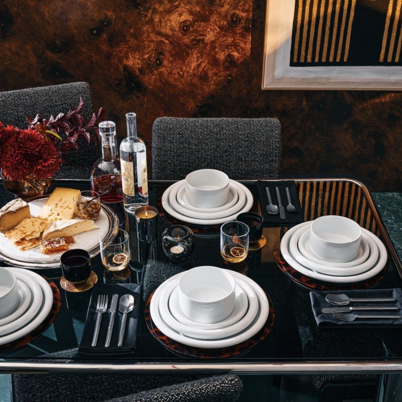 Piero Round Polished Stainless Steel Serving Tray by Gianfranco Frattini - Image 3