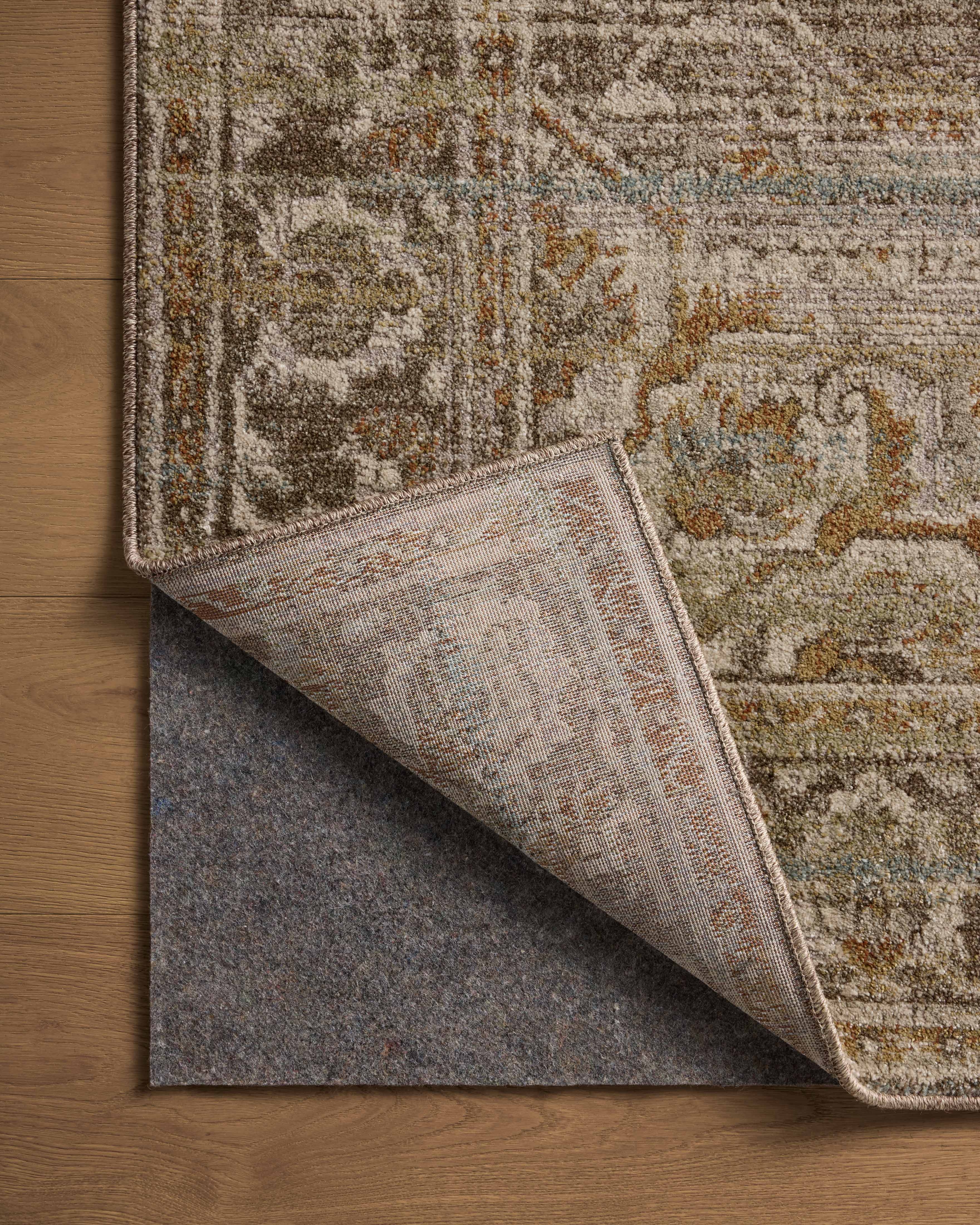 Magnolia Home by Joanna Gaines x Loloi Mona Bark / Sunrise 7'-6" x 7'-6" Round - Image 5