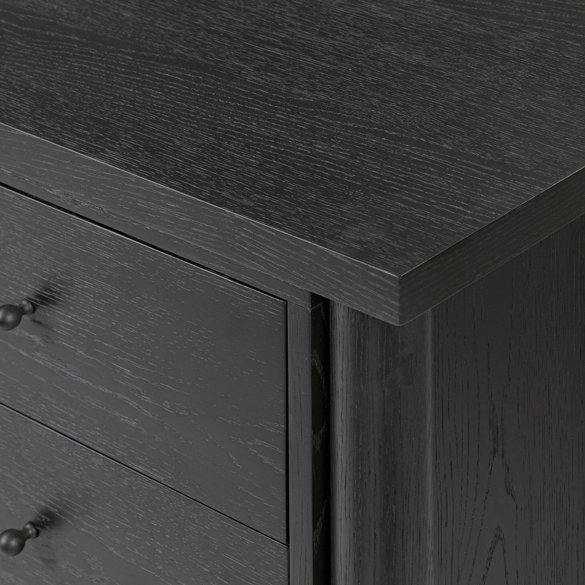 Roark Media Console - Ebony Oak Veneer - Image 6