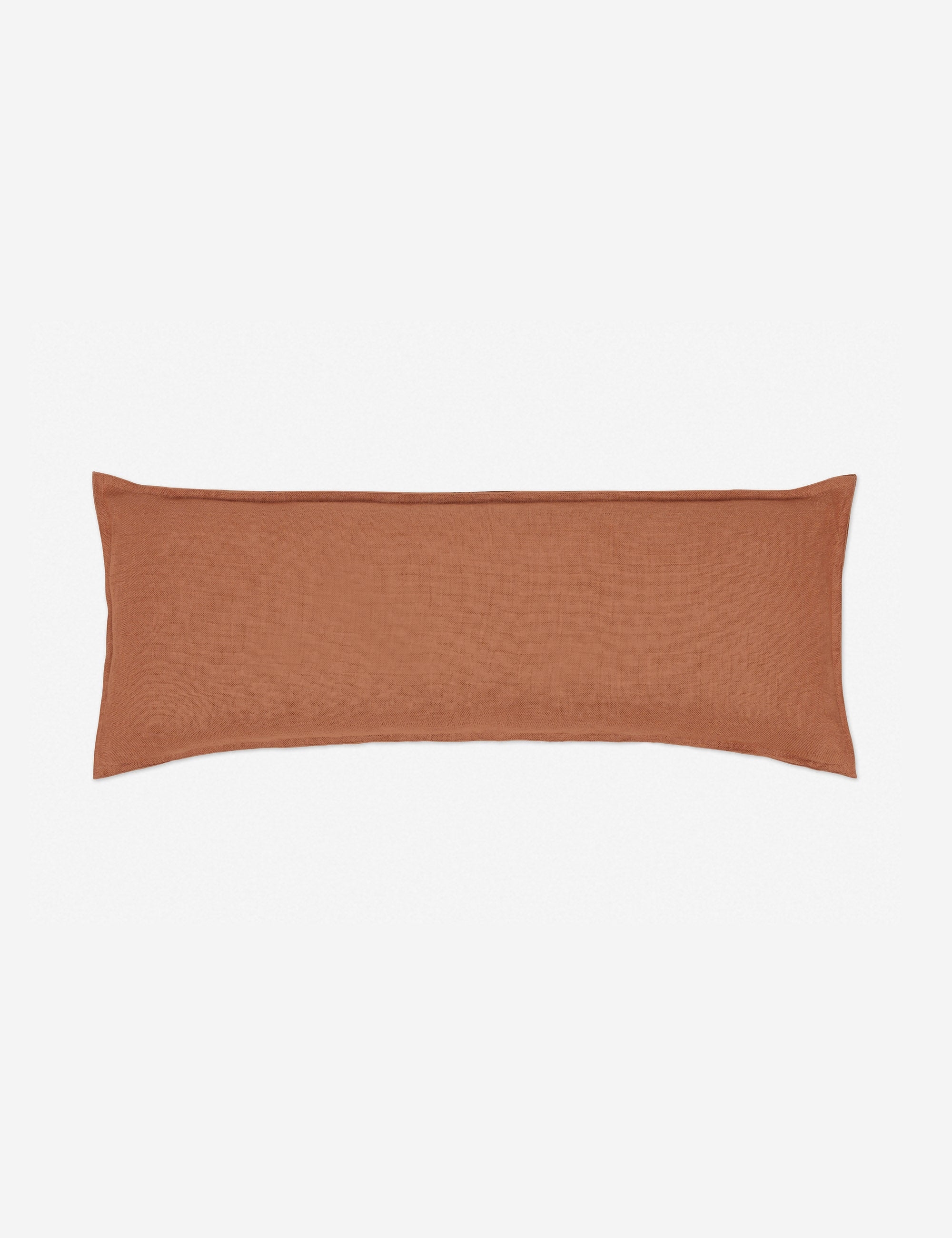 Arlo Linen Pillow - Aubergine / 13" x 20" - Image 8