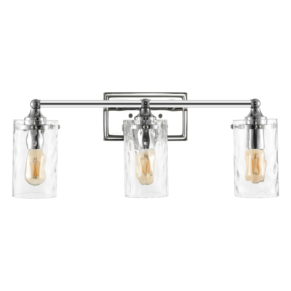 Johari 3 Lt 23.5" Wall Sconce - Chrome - Safavieh - Image 0