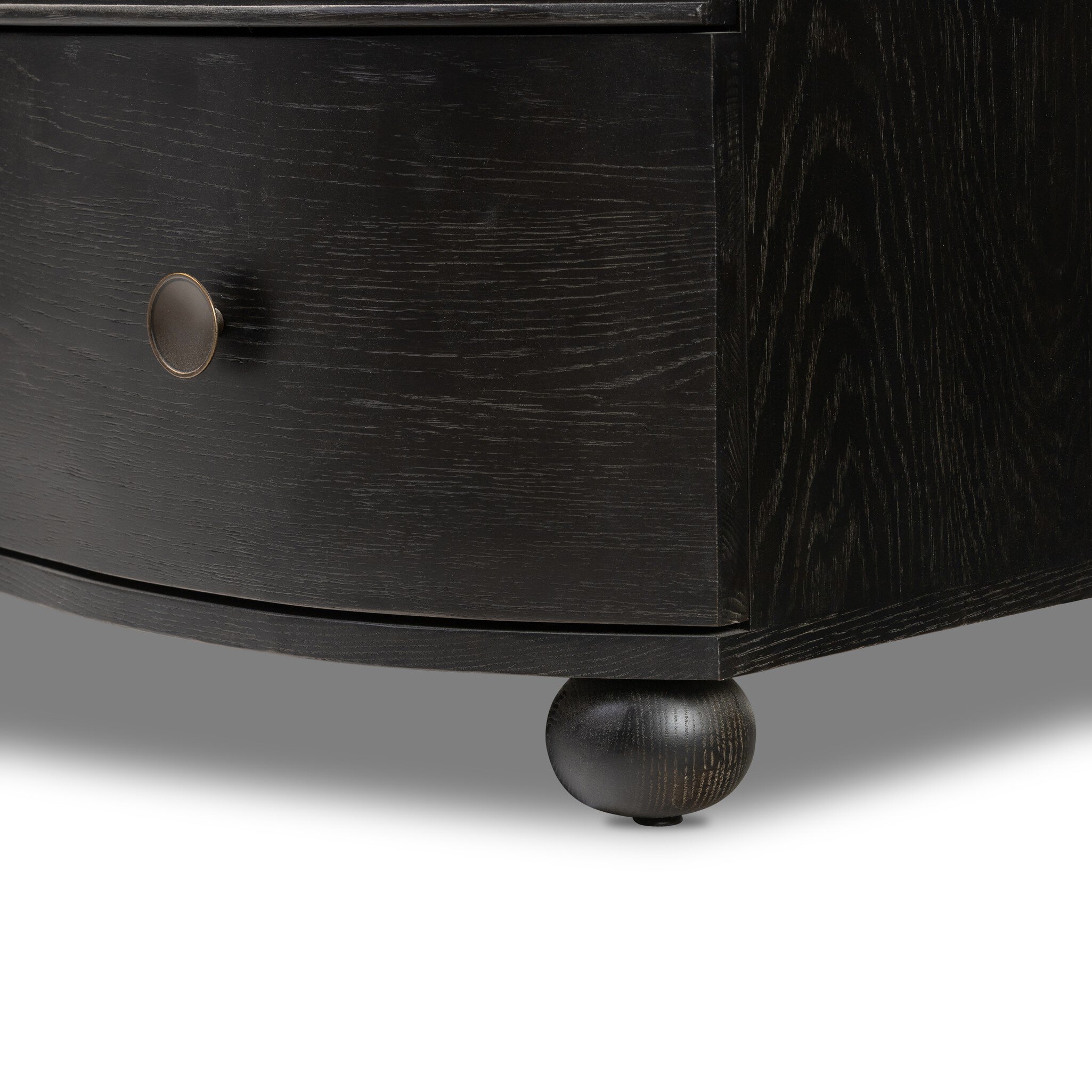 Tiago Marble Chest - Distressed Black - Image 9