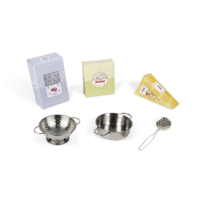 Janod Mozaic Big Cooker Kids Wooden Play Kitchen - Image 7