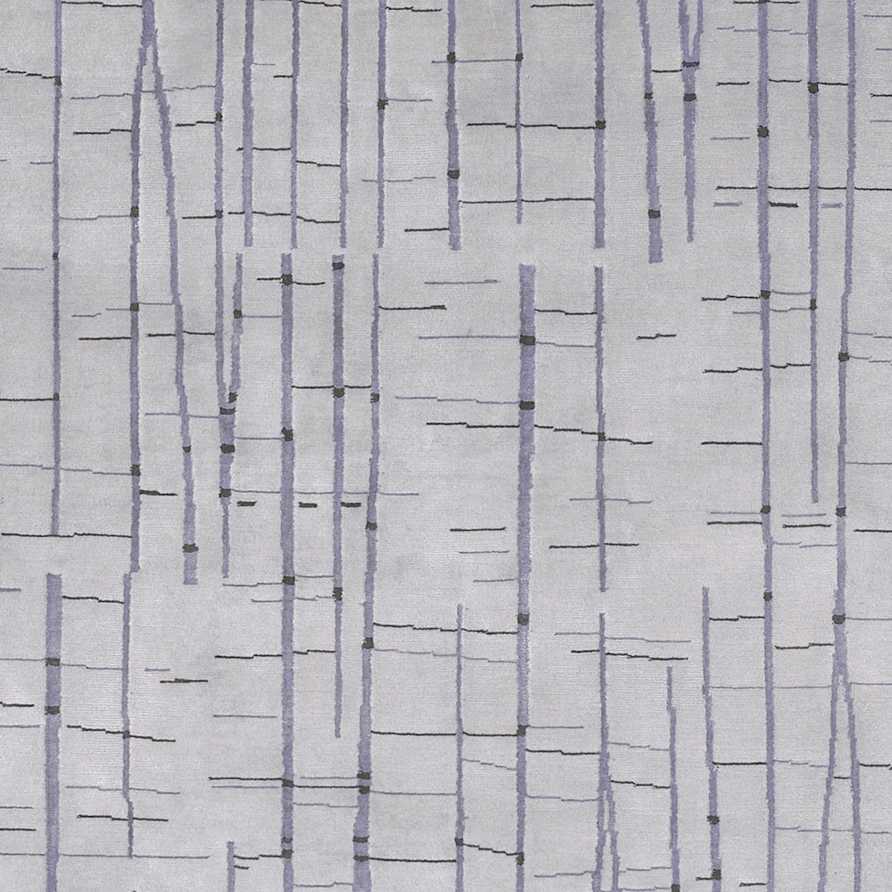 Shibui Gray Indoor 2'6" x 10' Handmade Rug - Image 4