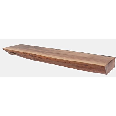 Taybah 2 Piece Acacia Solid Wood Floating Shelf - Image 0