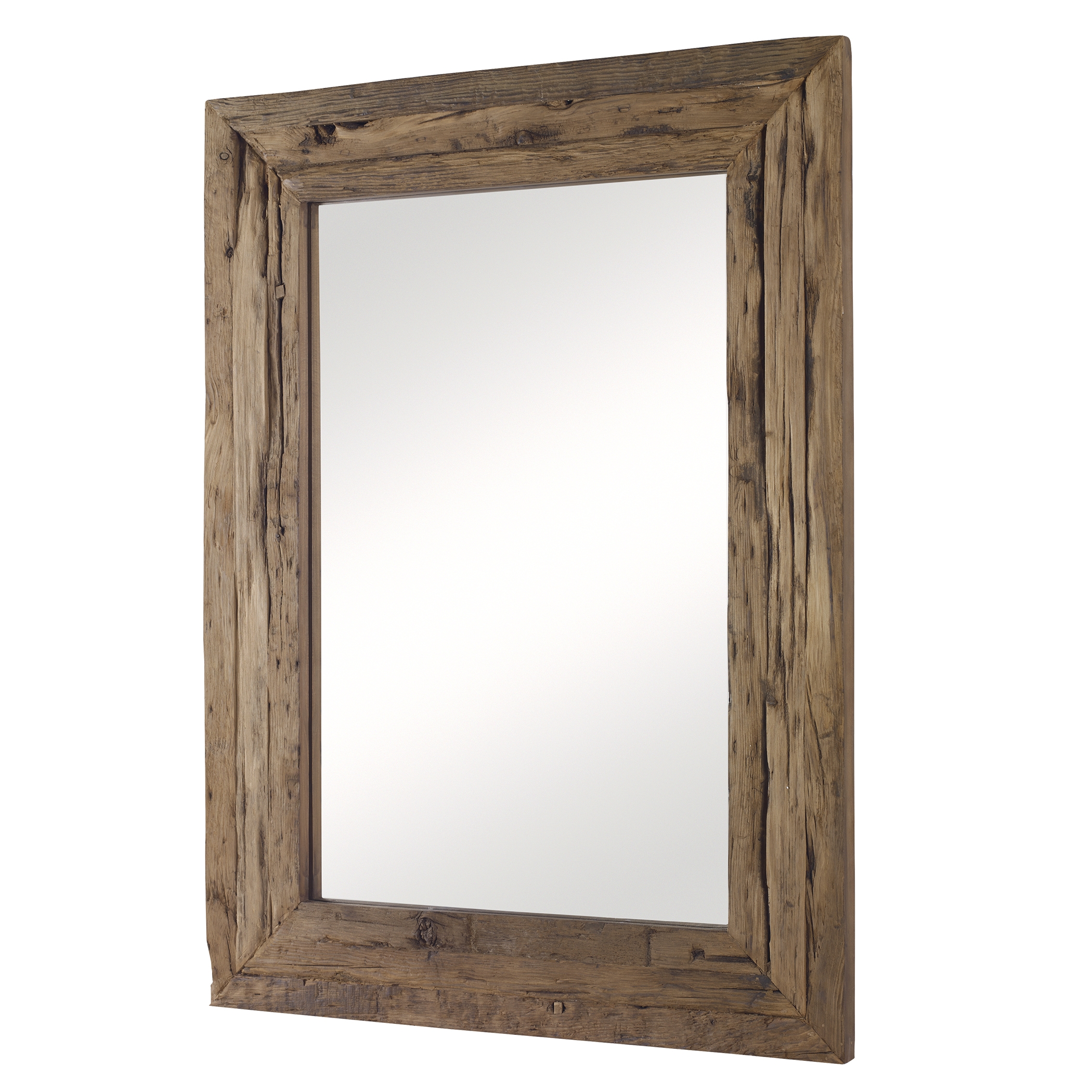 Rennick Rustic Wood Mirror - Image 4