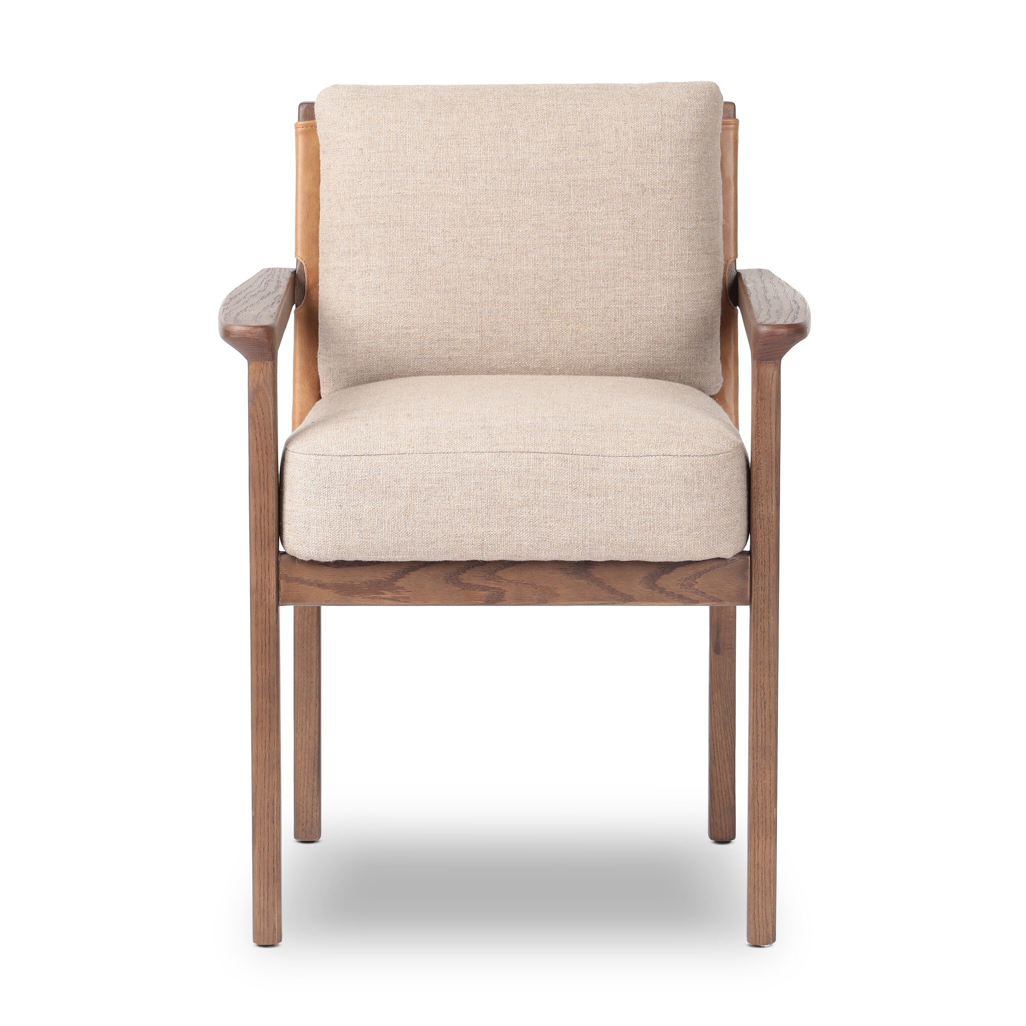 Chappel Dining Armchair - Alcala Taupe - Image 0