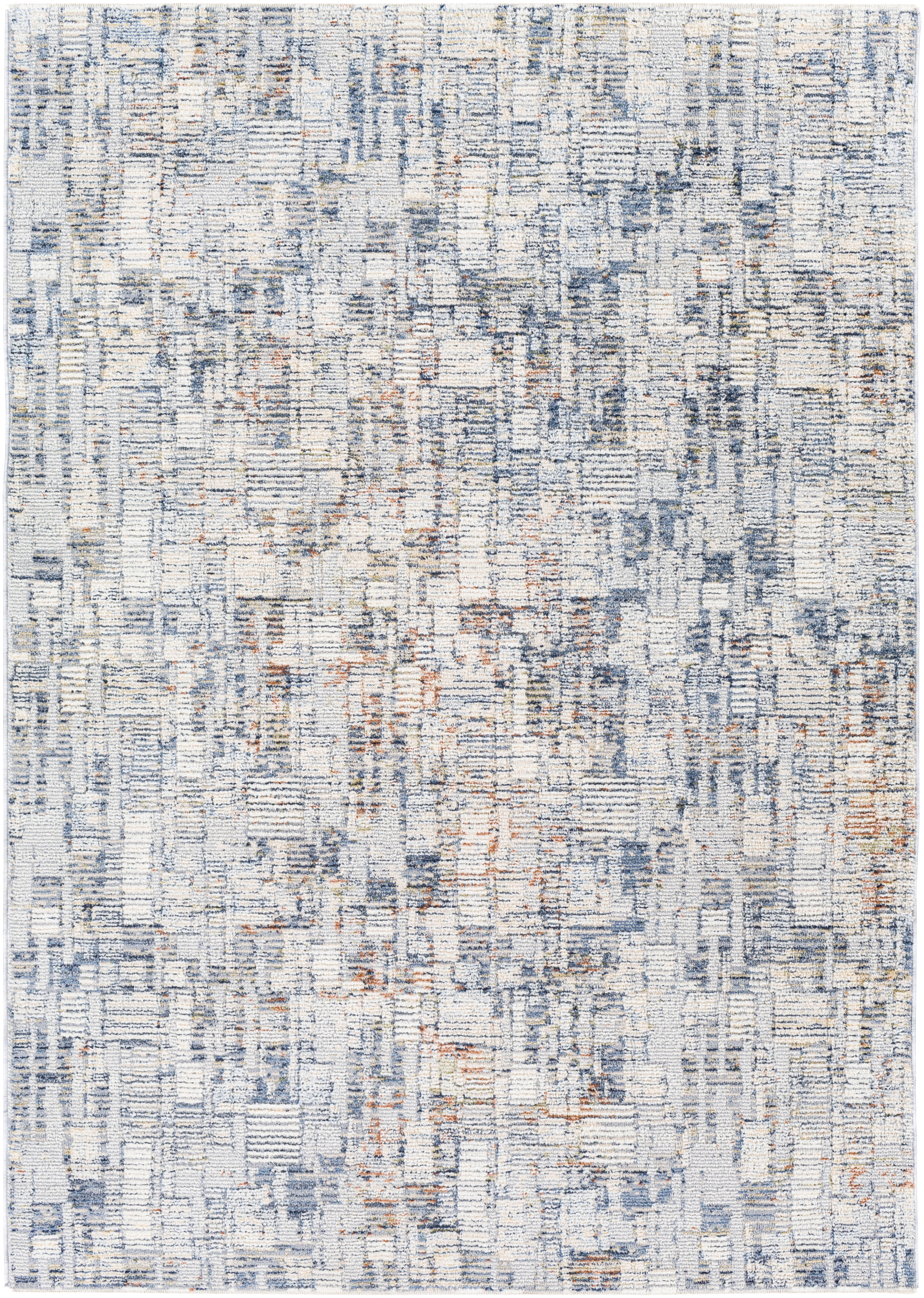 Amore Gray Indoor 2'7" x 7'10" Machine Woven Rug - Image 1