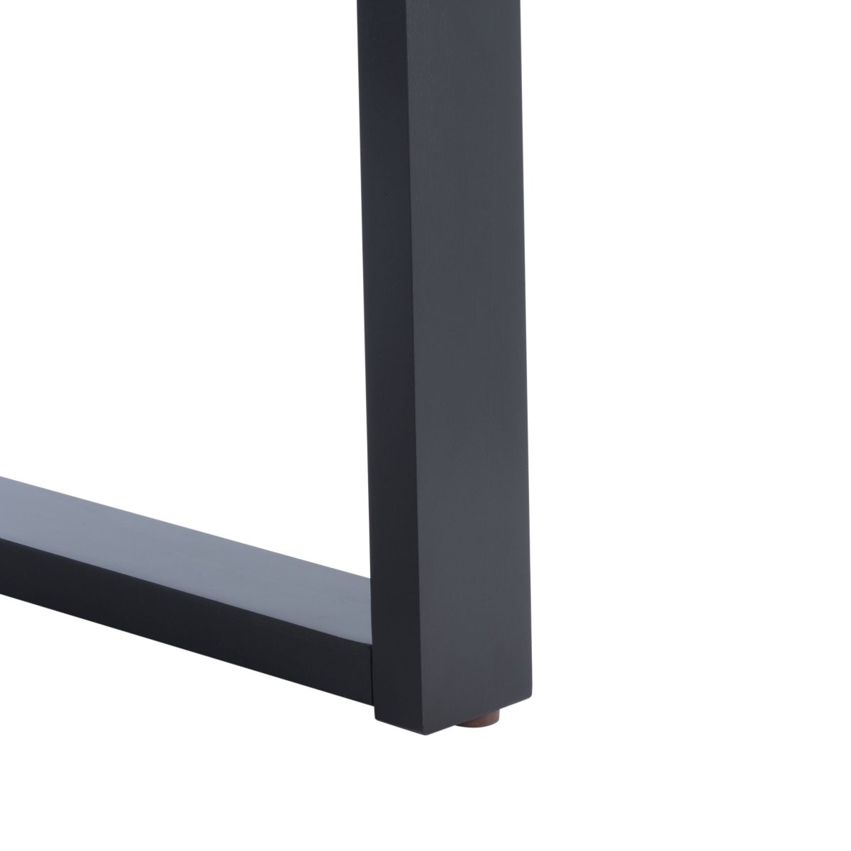 Dennings Desk - Walnut / Black - Safavieh - Image 3