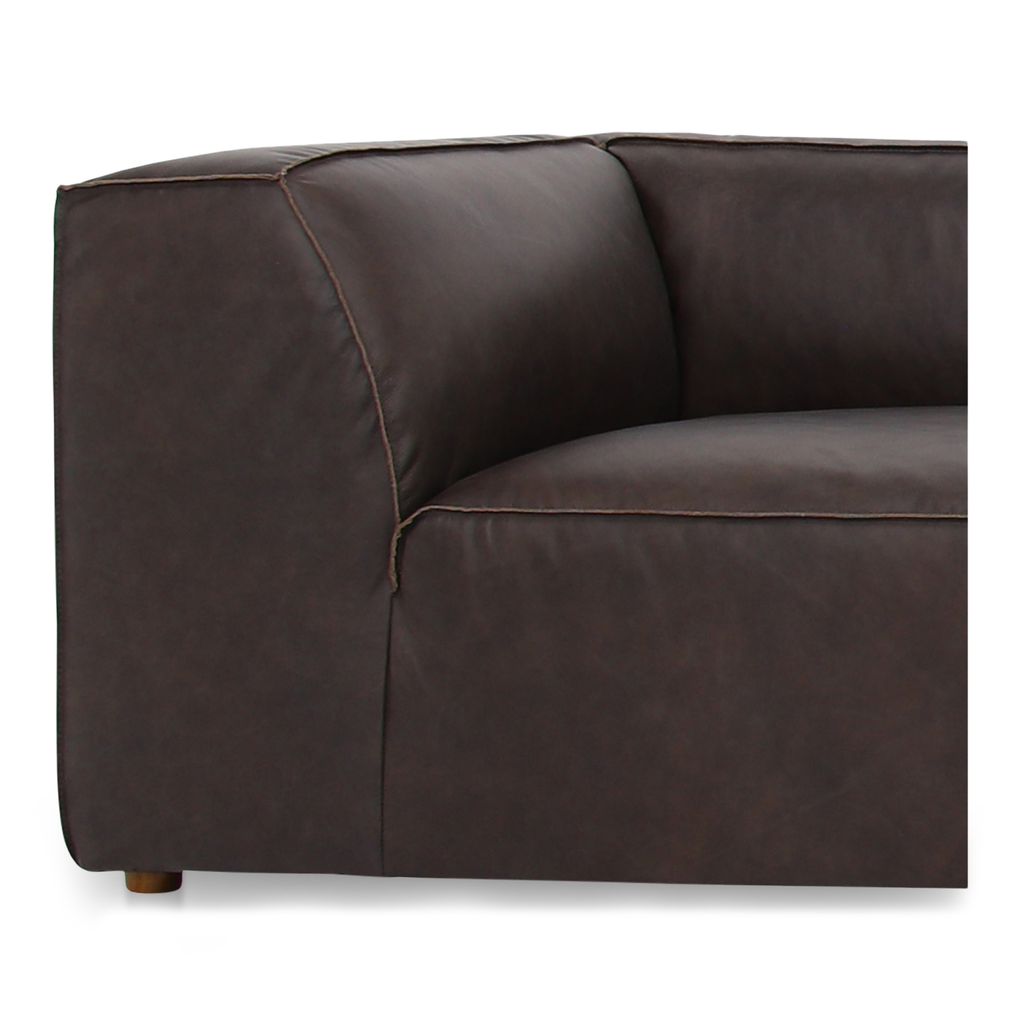 Form Nook Modular Sectional Espresso Brown - Image 4