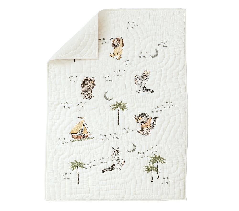 Where The Wild Things Are Baby Quilt, Multi - Image 0