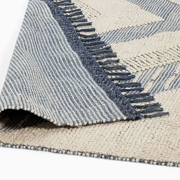 Textured Diamonds Indoor/Outdoor Rug, 8x10, Natural - Image 2