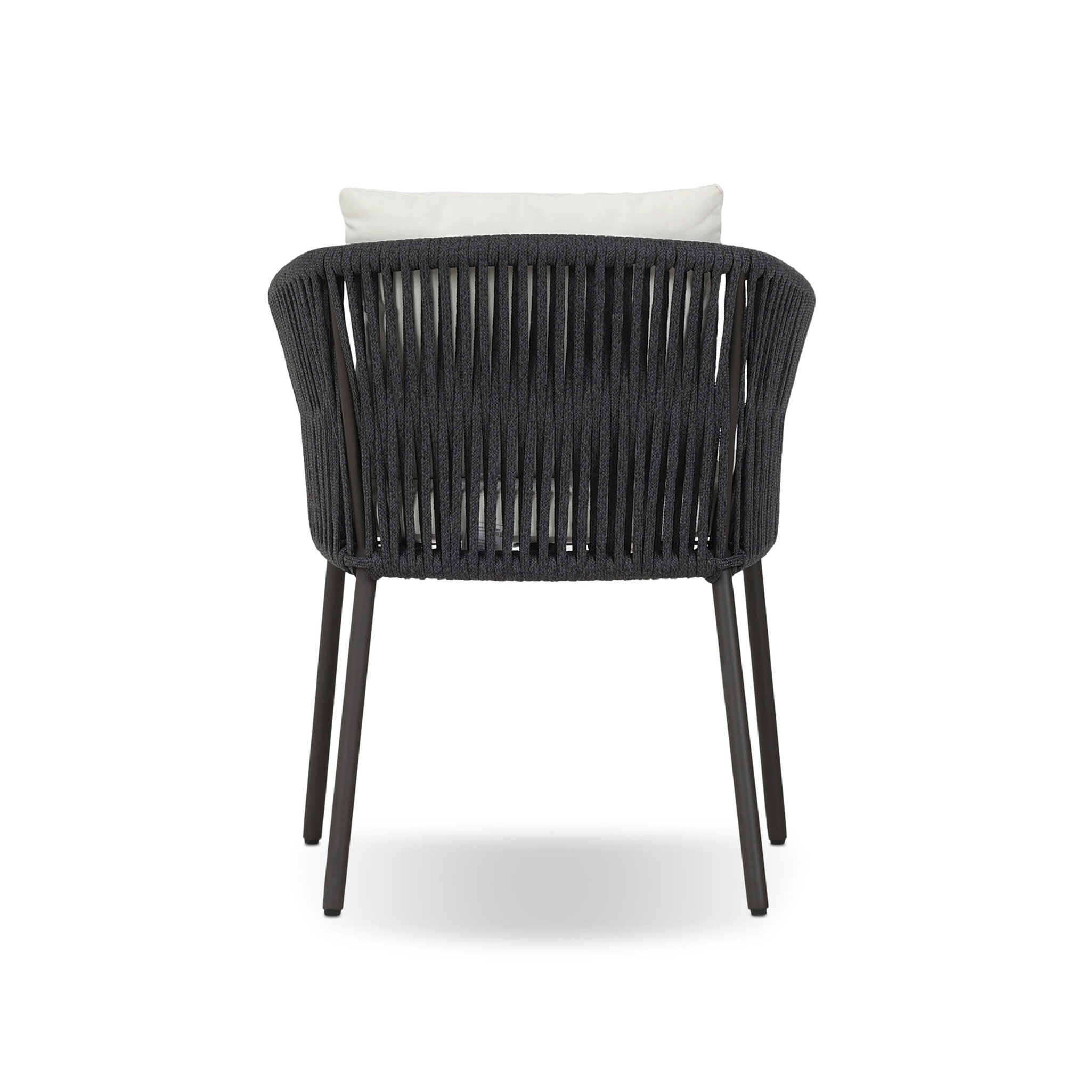 Porto Outdoor Dining Chair - Arashi Salt - Image 4