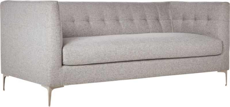 Holden Grey Tufted Sofa - Image 2