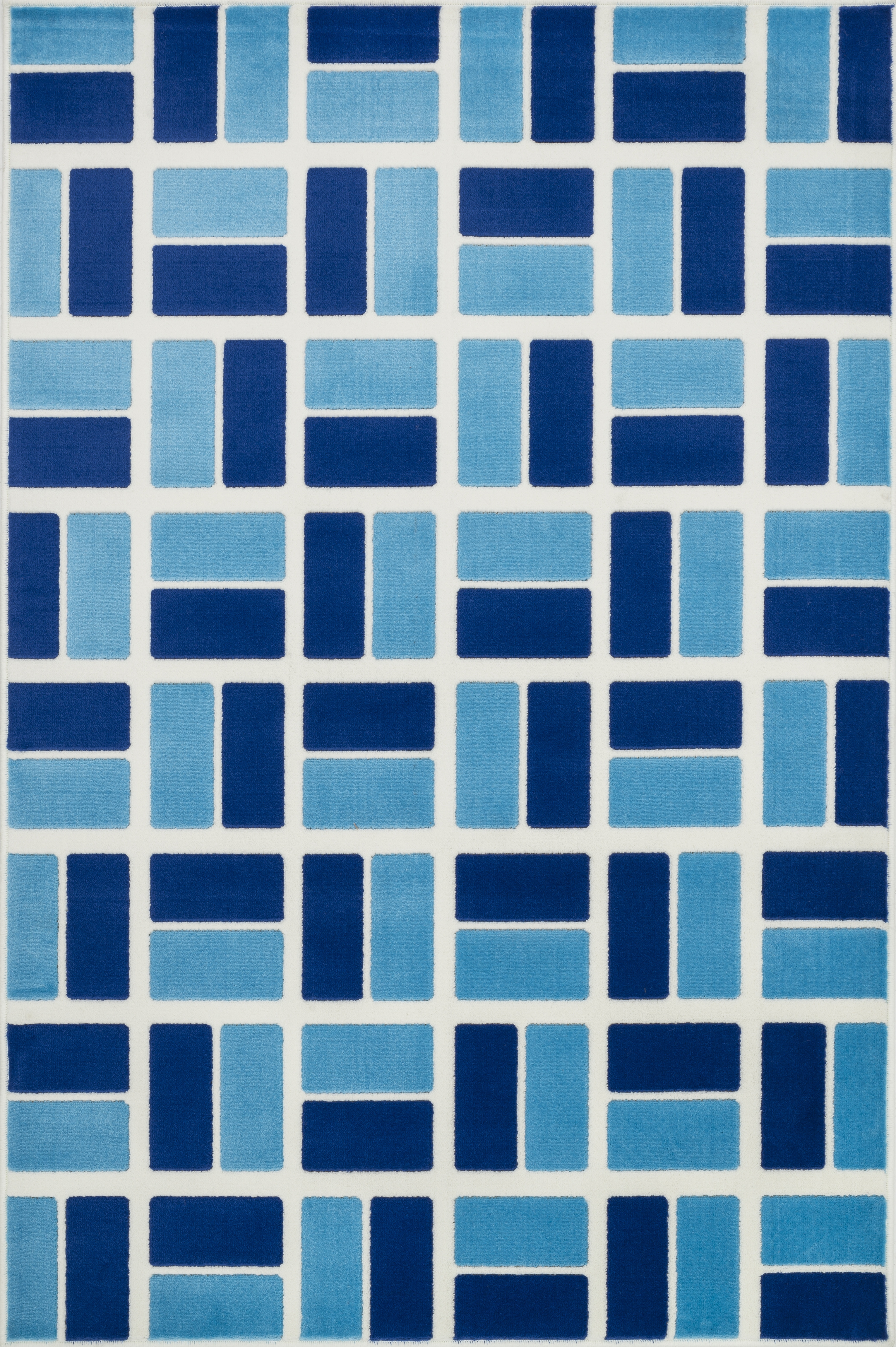 Loloi Gracie HGE04 Ivory / Blue 2'-7" x 3'-11" - Image 0