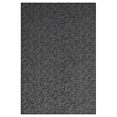 Nine Dark Gray Area Rug - Image 0