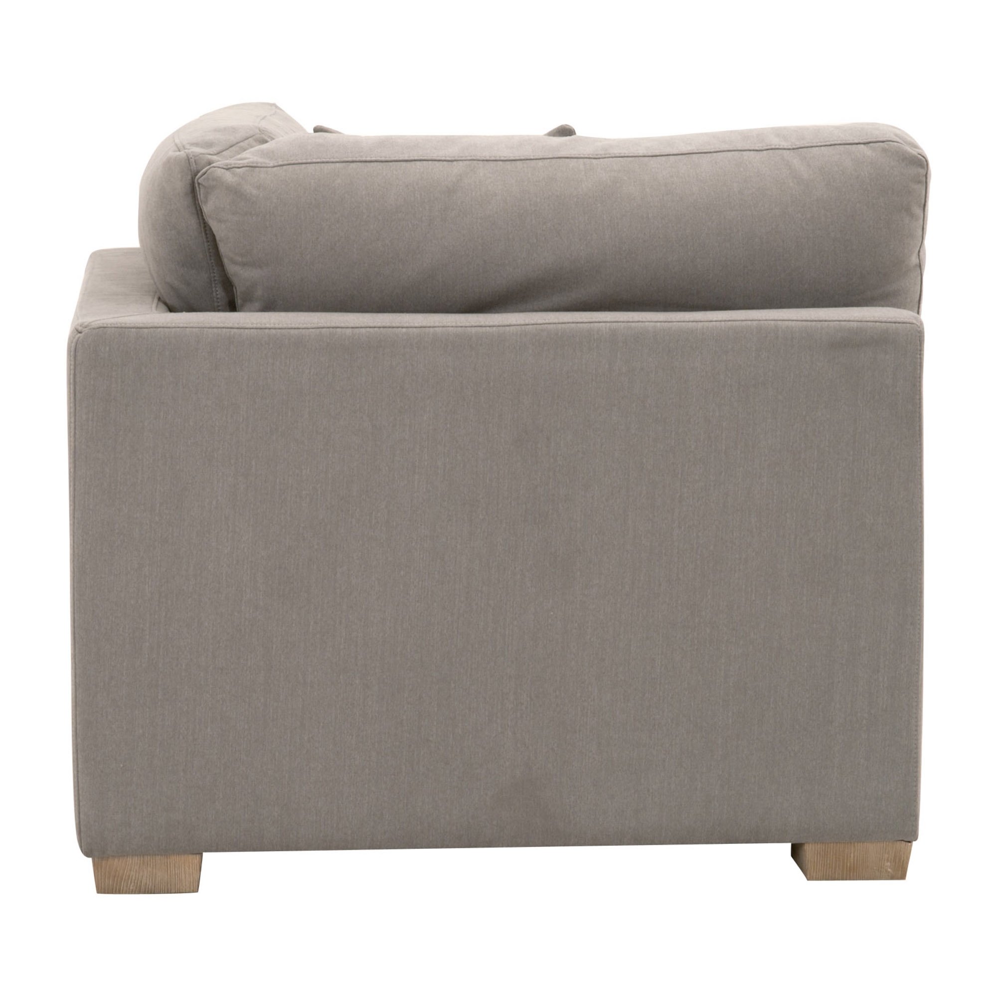 Hayden Modular Taper Sofa Corner Chair, LiveSmart Peyton-Slate, Natural Gray Oak - Image 6