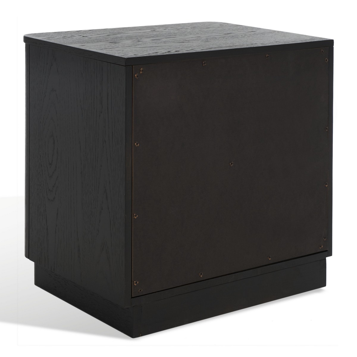 Gabrietta 2 Drawer Wood Nightstand - Black - Image 8