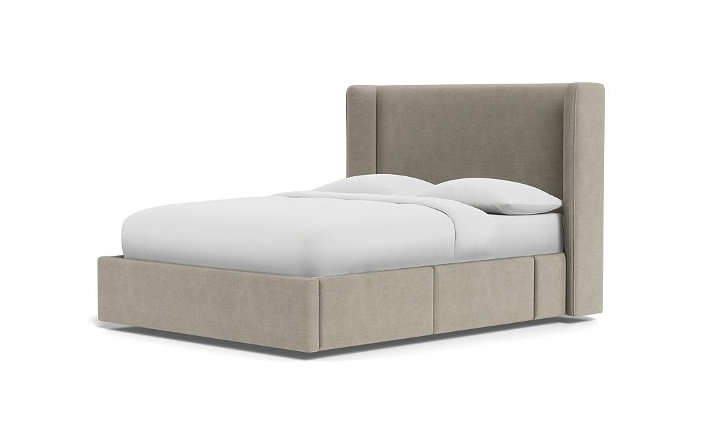 Graham Upholstered Bed with Storage Option - Image 2