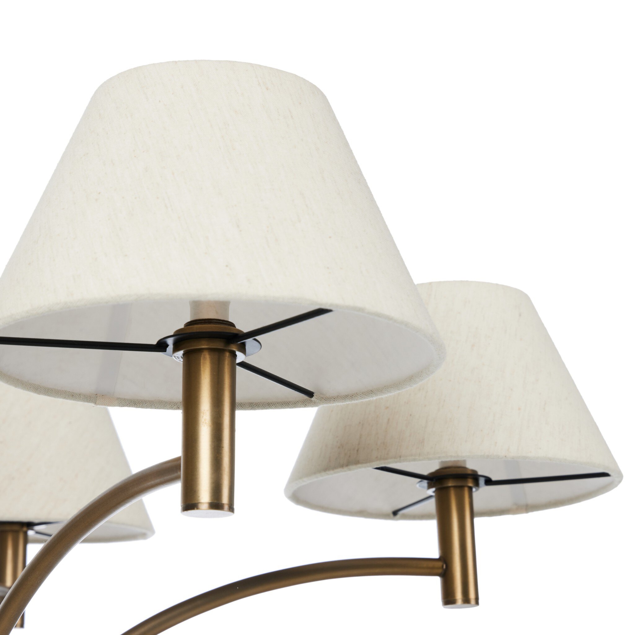 Linus Chandelier - Aged Brass Iron - Image 7