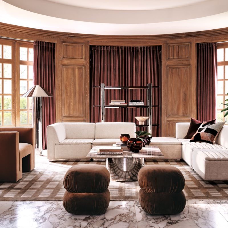 Transition Turkish Silk Throw Pillow Cover 23"x23" - Image 4