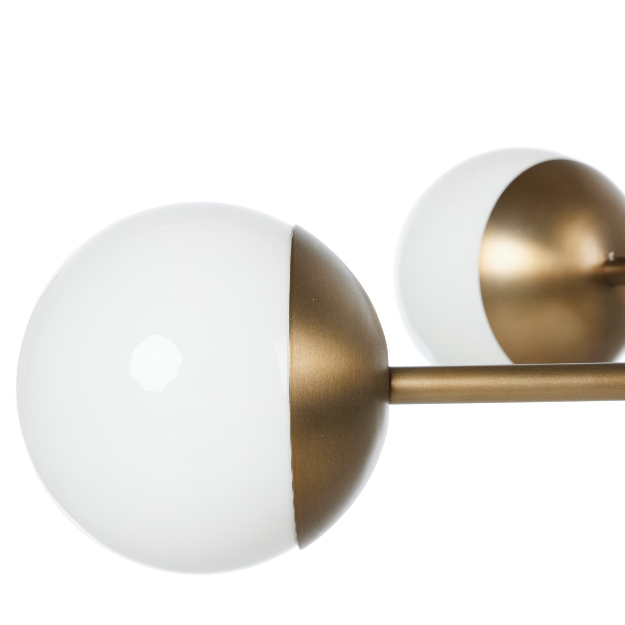 Oriana Chandelier - Aged Brass Iron - Image 9