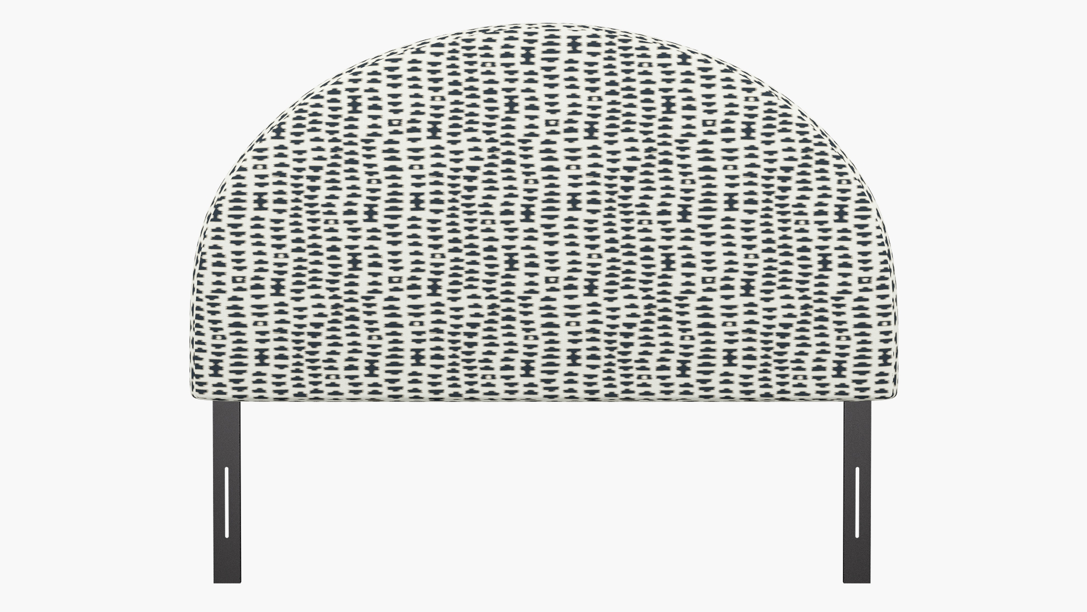 Arched Back Headboard, Ivory Odalisque, Queen - Image 1