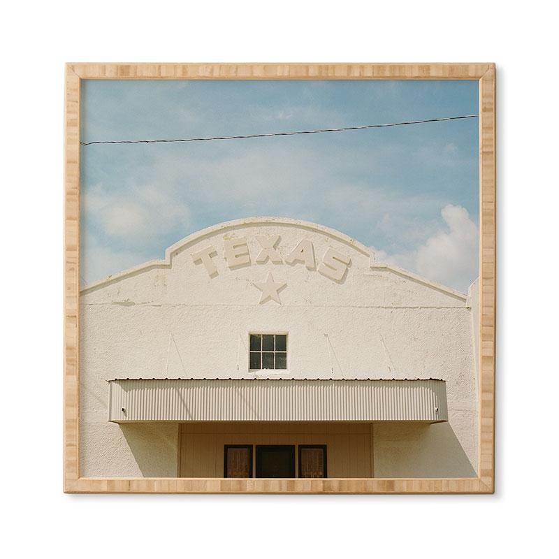 Marfa Texas Xxii On Film by Bethany Young Photography - Framed Wall Art Basic White 20" x 20" - Image 2