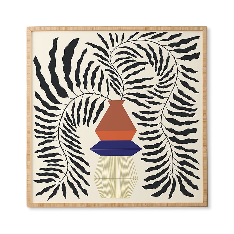 Duality 2 by Jae Polgar - Framed Wall Art Basic Black 20" x 20" - Image 4