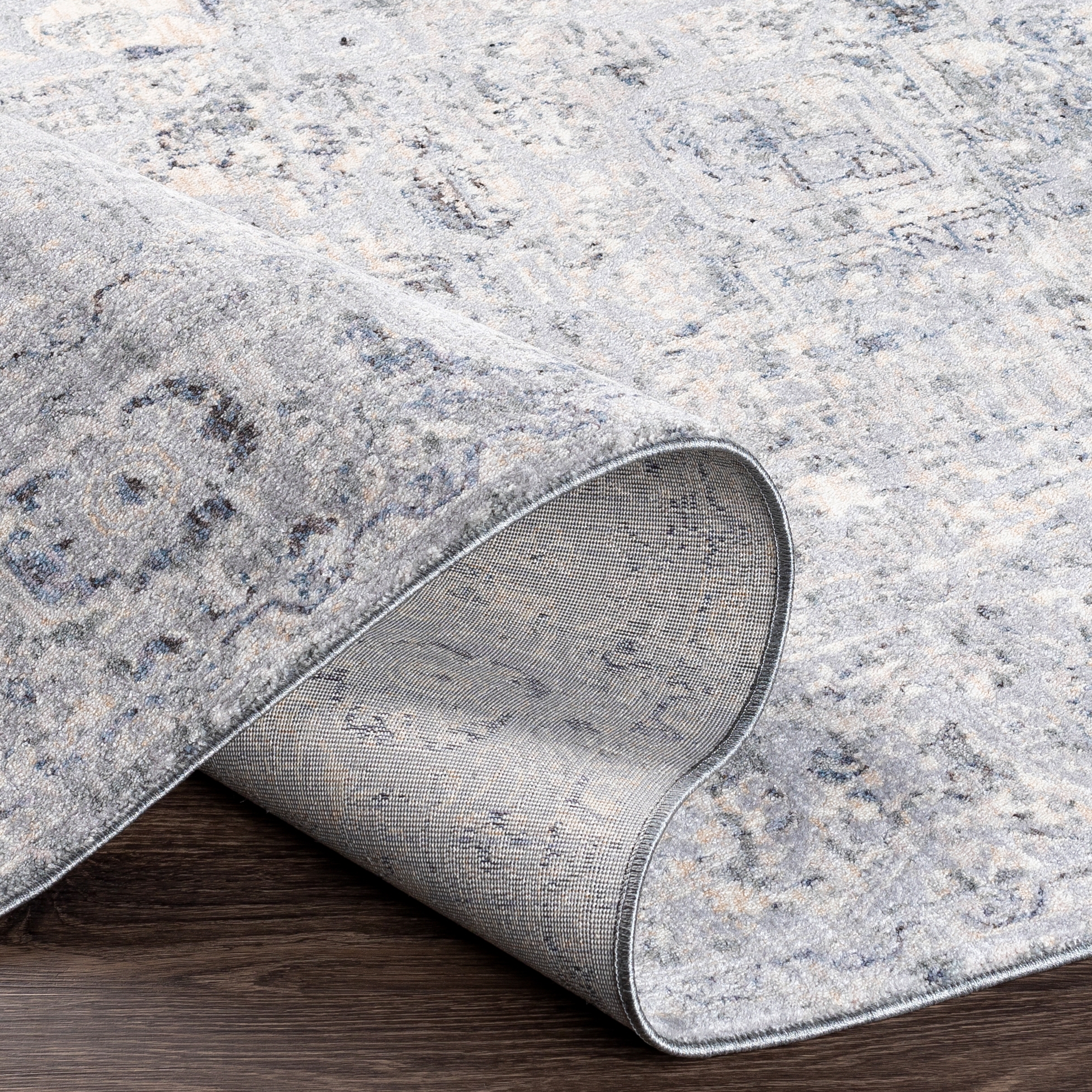 Presidential Gray Indoor 2' x 3'3" Machine Woven Rug - Image 4